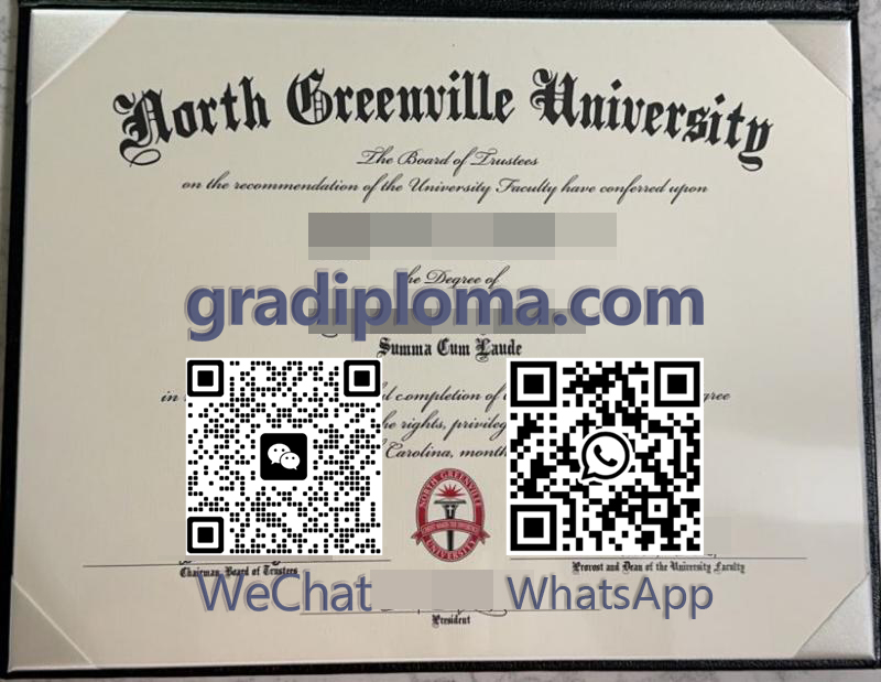 North Greenville University degree