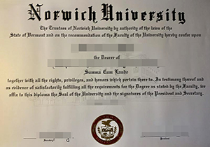 Norwich University degree-1