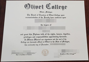 Olivet College degree-1