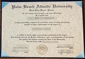 Palm Beach Atlantic University degree-1