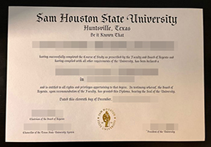 SHSU degree-1