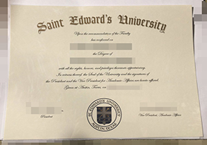 St. Edward's University degree-1