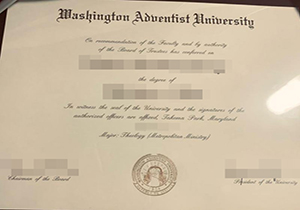 Washington Adventist University degree-1