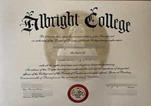 Albright College degree-1