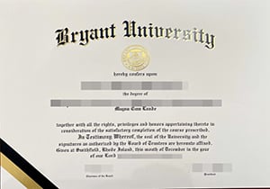 Bryant University degree-1