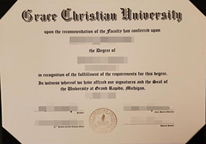 Grace Christian University diploma-1