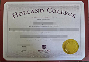 Holland College degree-1
