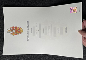 Keele University diploma-1