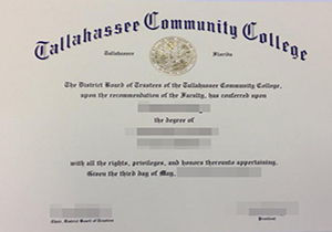 Tallahassee Community College diploma-1