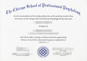 The Chicago School of Professional Psychology degree-1