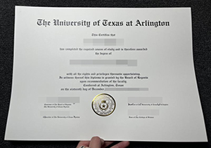 UT Arlington diploma