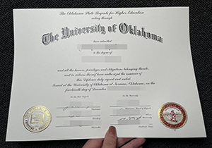 University of Oklahoma degree-1