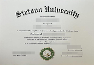 Stetson University degree-1