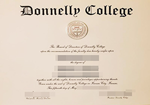 Donnelly College diploma-1