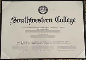 Southwestern College diploma-1