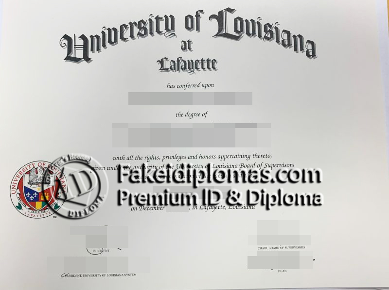 UL Lafayette degree