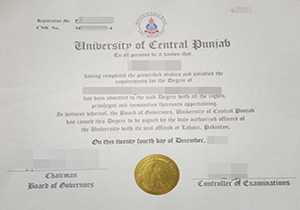 University of Central Punjab diploma-1