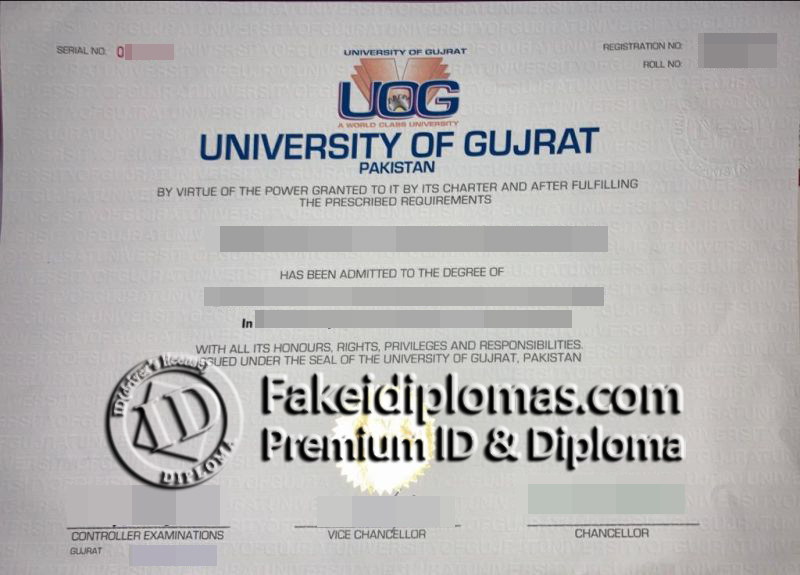 University of Gujrat degree