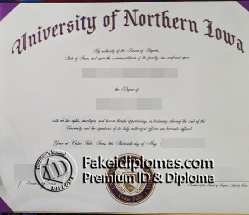 University of Northern Iowa degree