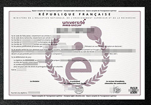 Université Paris-Saclay diploma-1