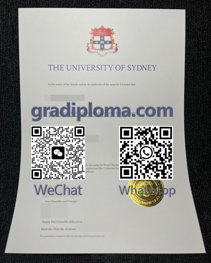 The University of Sydney diploma