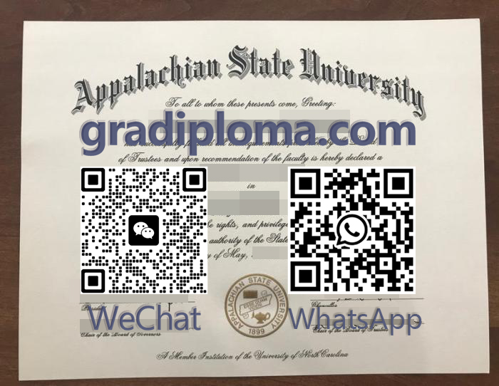 Appalachian State University degree
