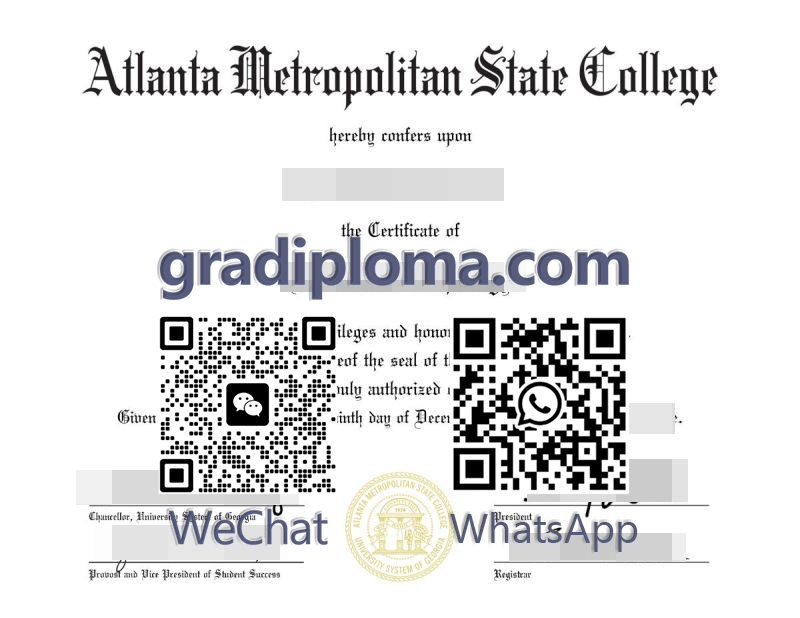 Atlanta Metropolitan State College degree