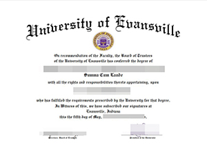 University of Evansville degree-1