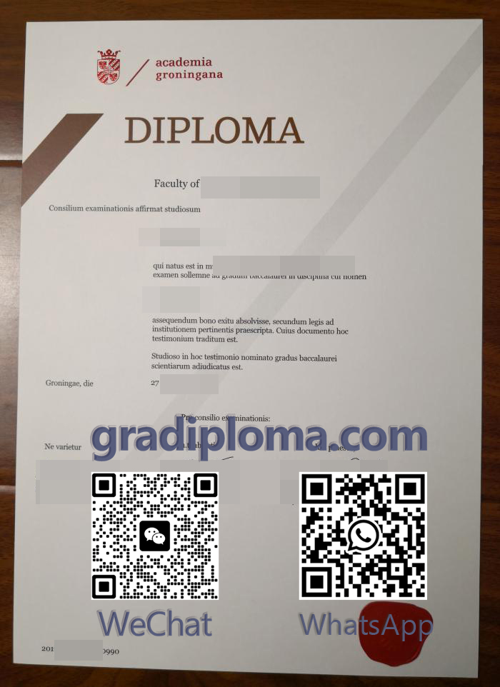 University of Groningen diploma