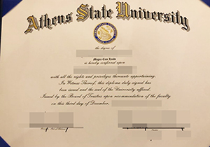 Athens State University degree-1