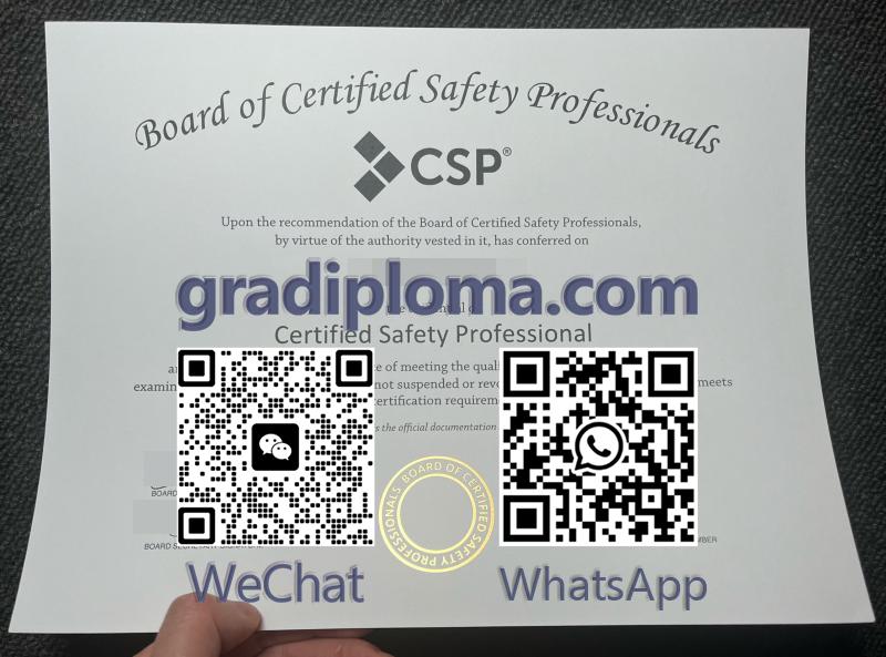 CSP Certificate