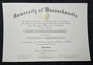 University of Massachusetts degree-1