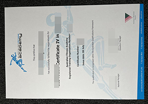 Australian Fitness Academy Certificate IV-1