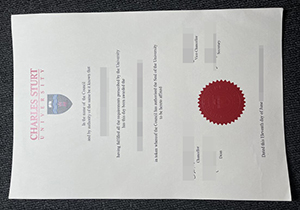 Charles Sturt University diploma-1