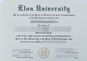 Elon University degree-1