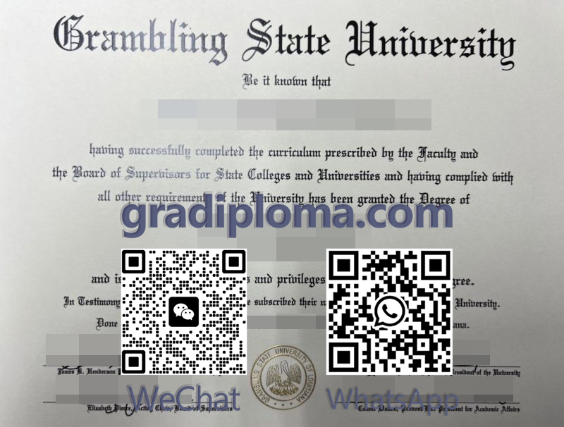 Grambling State University degree