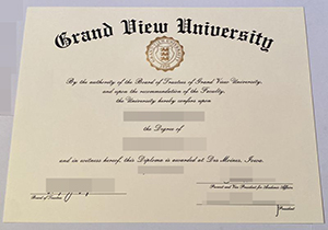 Grand View University degree-1