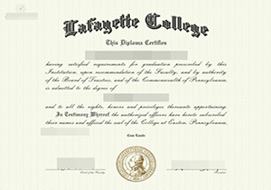 Lafayette College degree-1