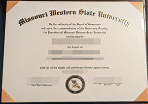 Missouri Western State University degree-1