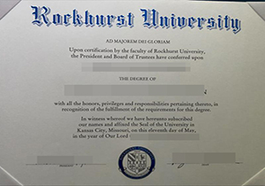 Rockhurst University degree-1