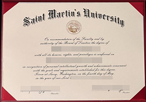 Saint Martin’s University degree-1