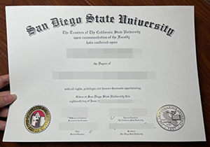 San Diego State University degree-1