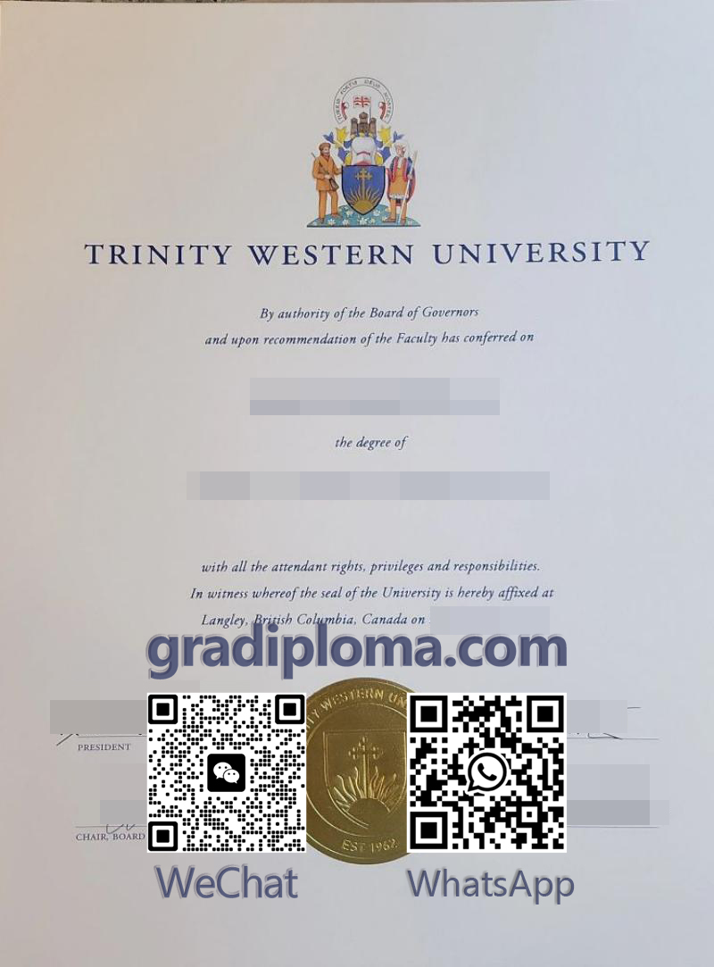 Trinity Western University degree