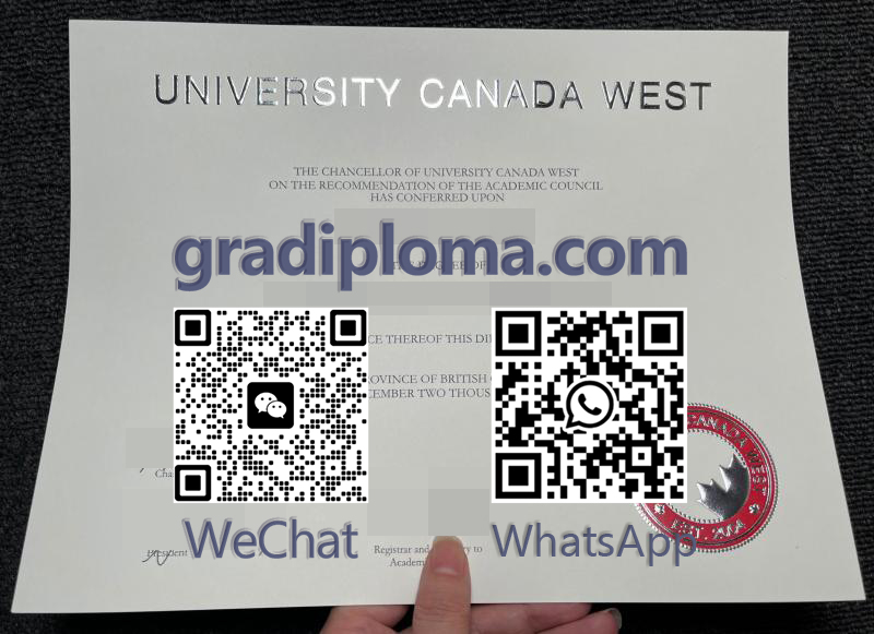 University Canada West degree