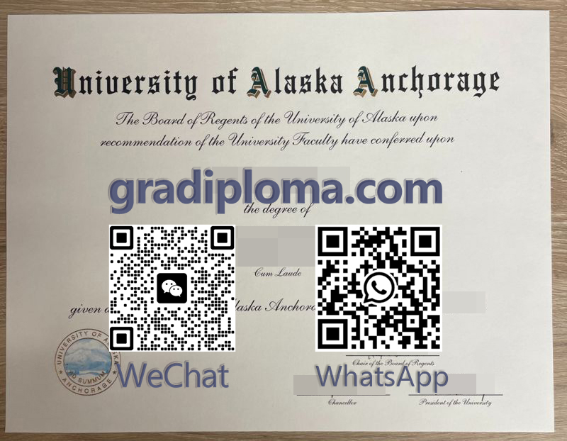 University of Alaska Anchorage degree