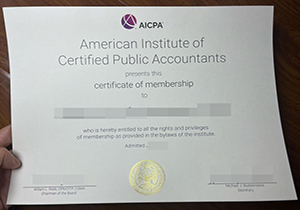 AICPA certificate-1