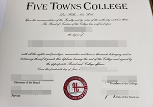 Five Towns College degree-1