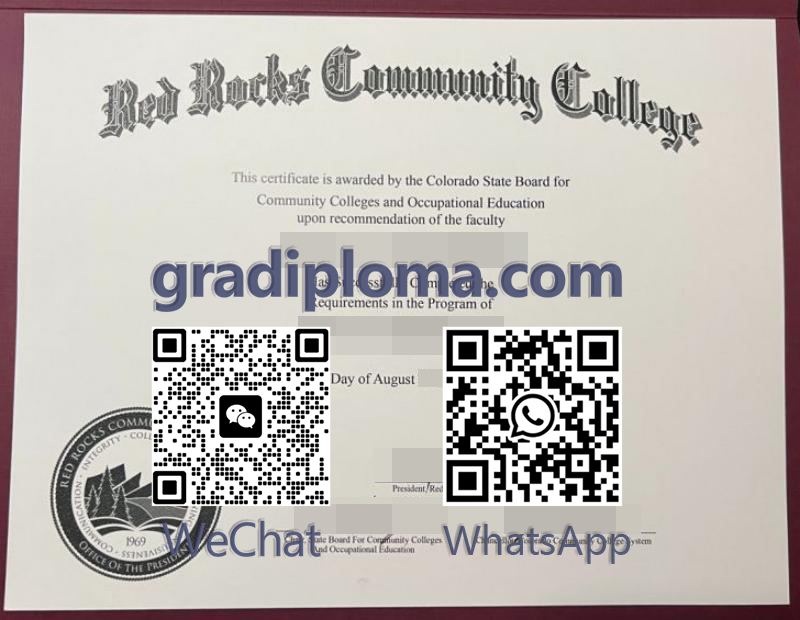 RRCC diploma