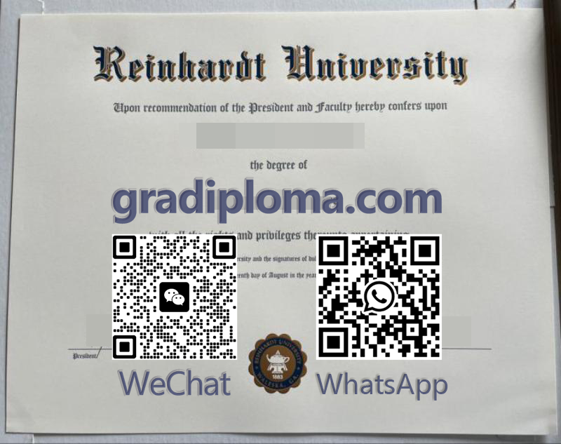 Reinhardt University degree