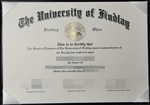 The University of Findlay degree-1